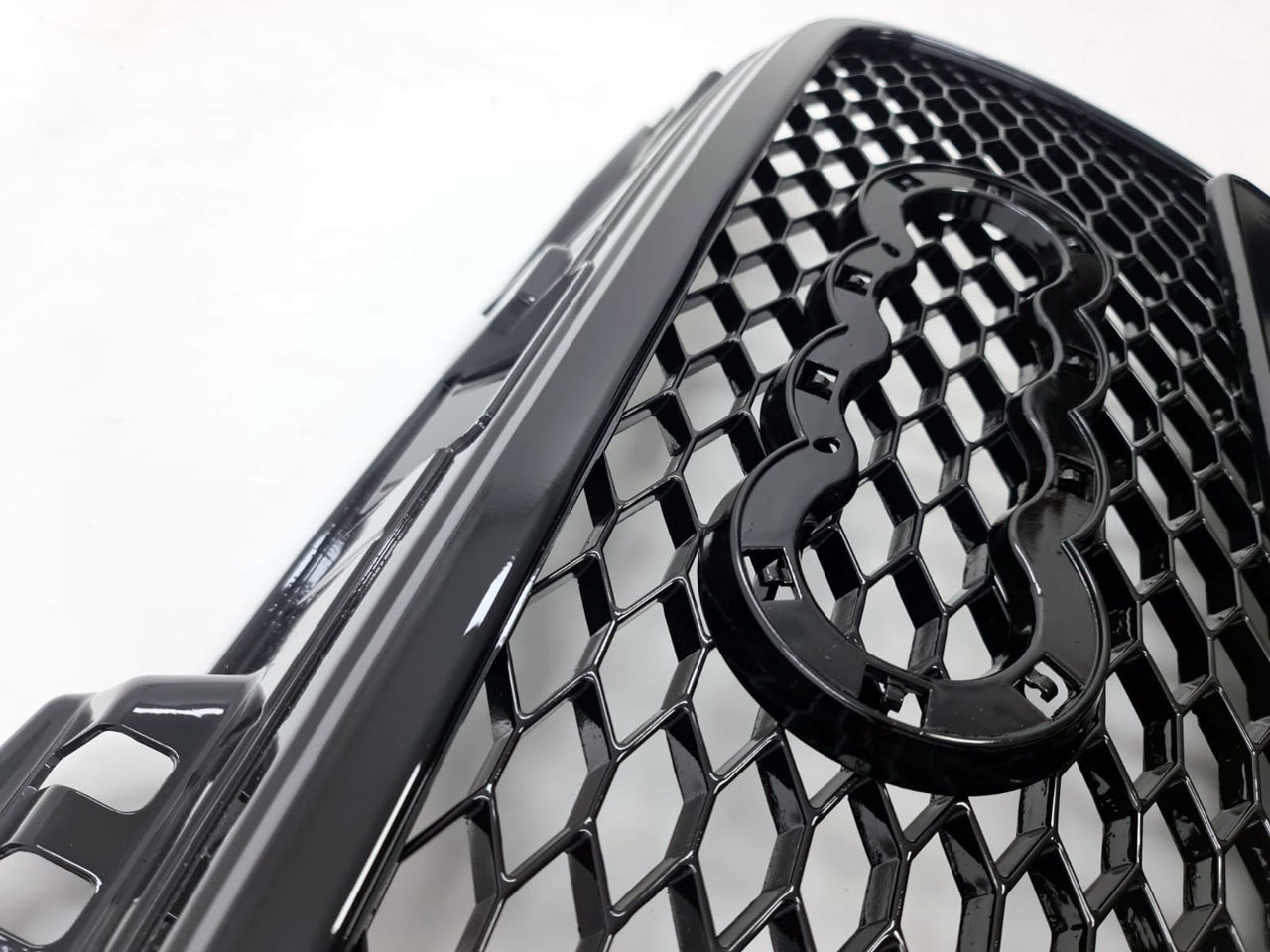 Grila RS Audi A4 B7 RS4 Negru Lucios Completa решетка радиатора foto 1
