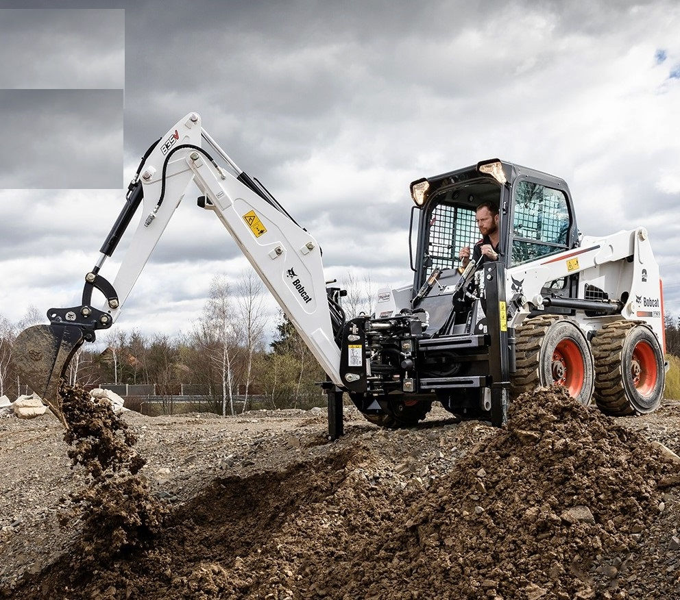 Экскаватор Bobcat 725S на мини-погрузчик с бортовым поворотом фото 0