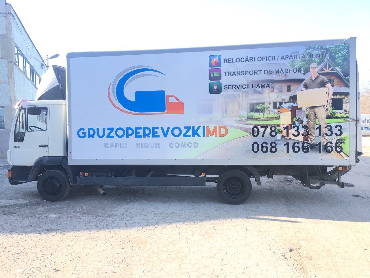 3 тонны машины для перевозки вашего груза