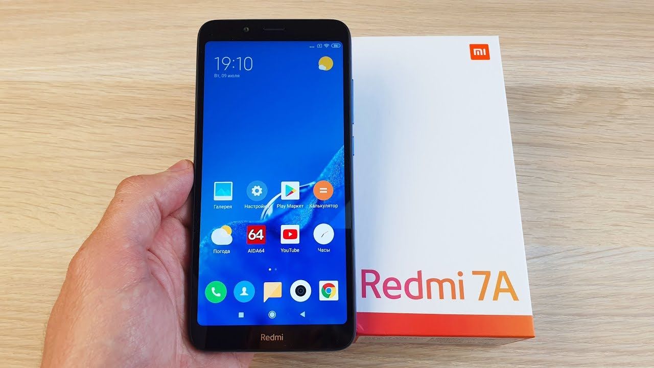 Xiaomi Redmi 7A 2/32gb - стильный, компактный и недорогой смартфон