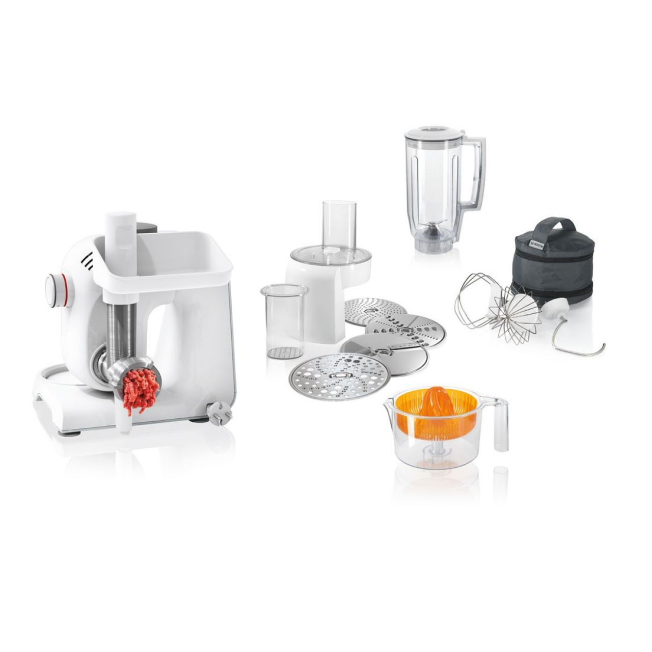 Robot de bucatarie BOSCH MUM58259, vas 3.9l, blender 1.25l, 1000W, 7 trepte viteza.Promo! foto 4