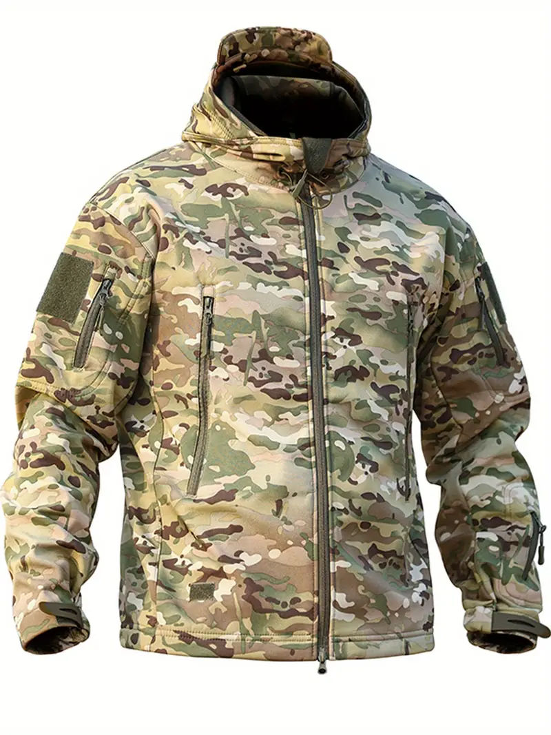 Теплый камуфляжный костюм SoftShell foto 1