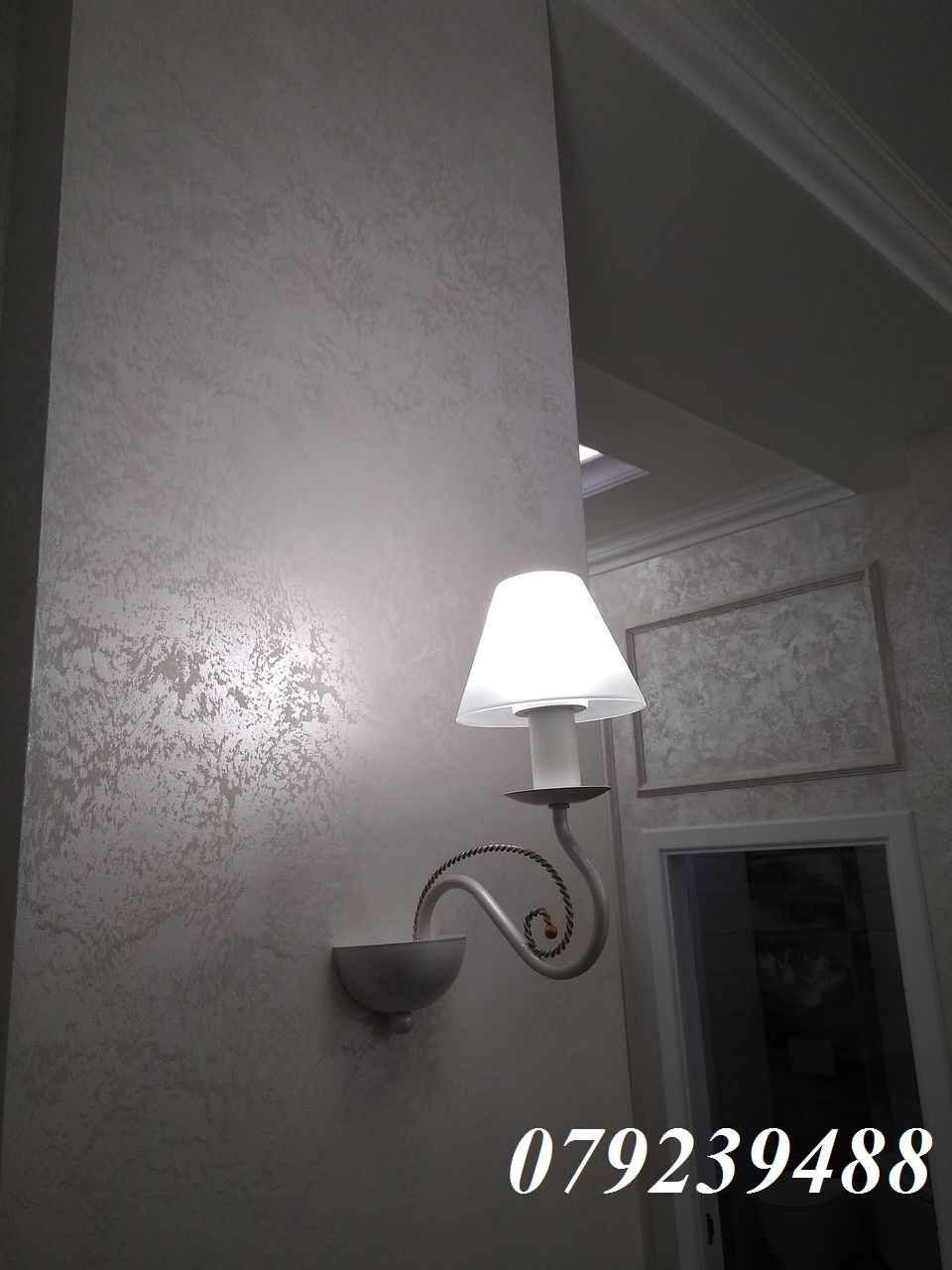 Tencuiala si vopsea decorativa. Декоративная штукатурка. Decor. foto 8