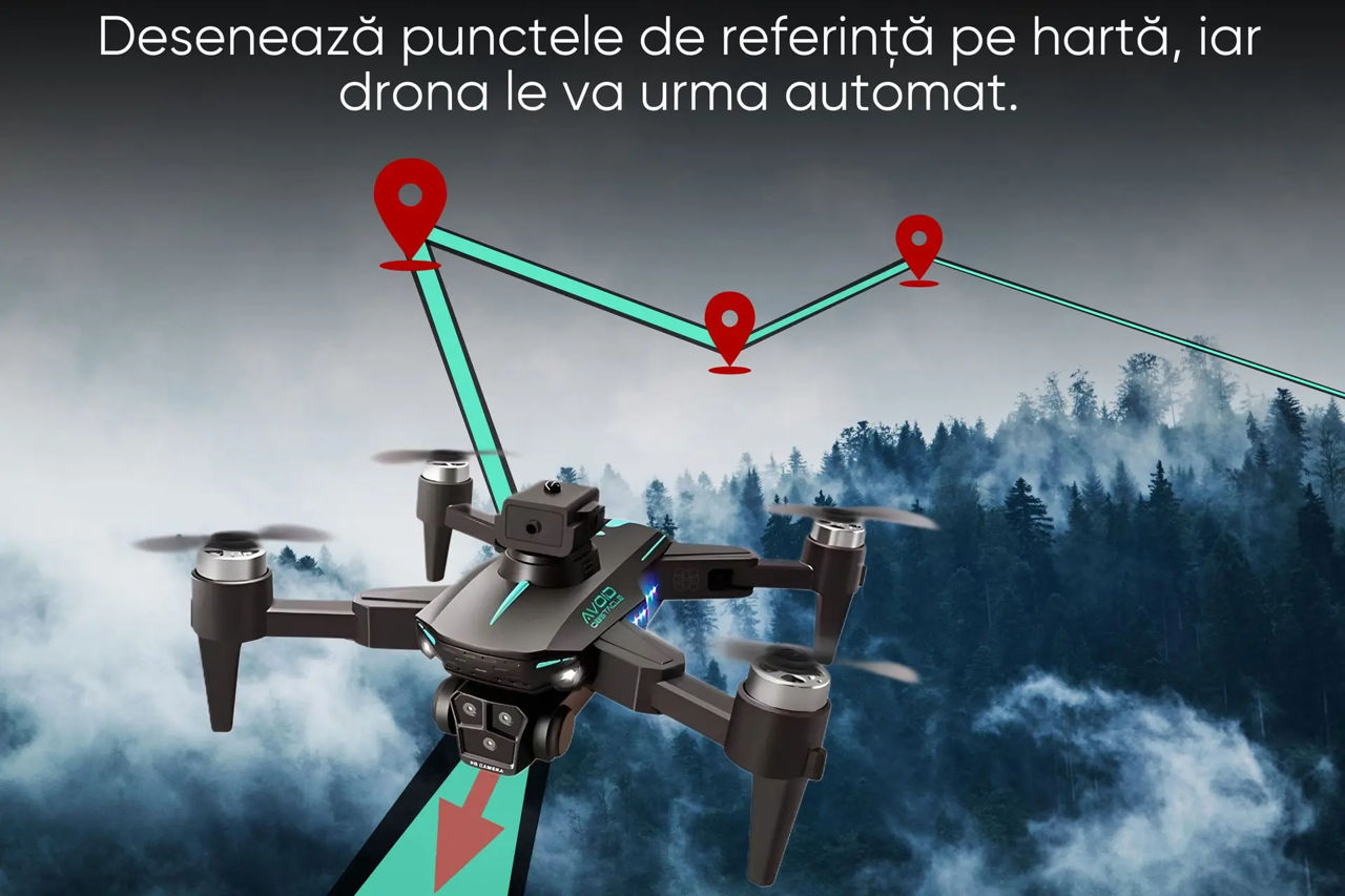 Drona Profesionala Cu Camera HD / Drona Profesionala Cu Camera HD foto 7