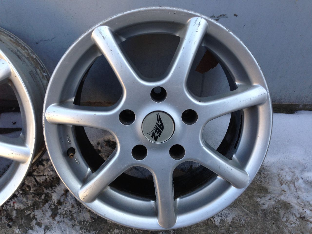 5x120 r15 на BMW , Диски Титановые