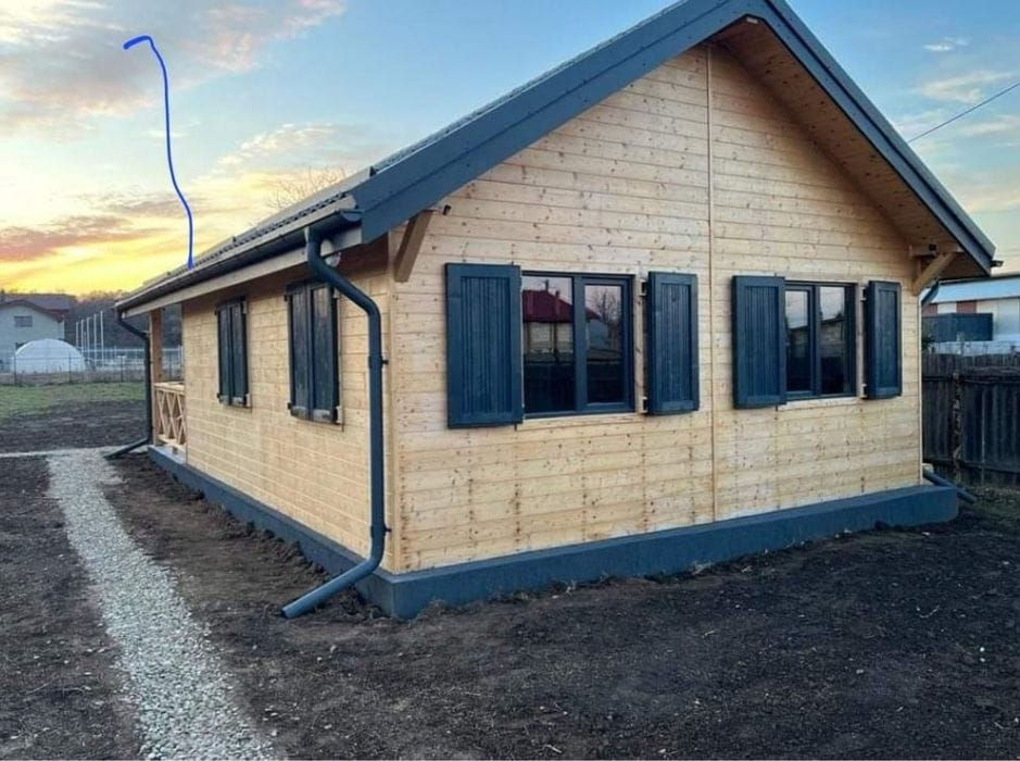 vând casa modulara A frame garaj gard metal foto 1