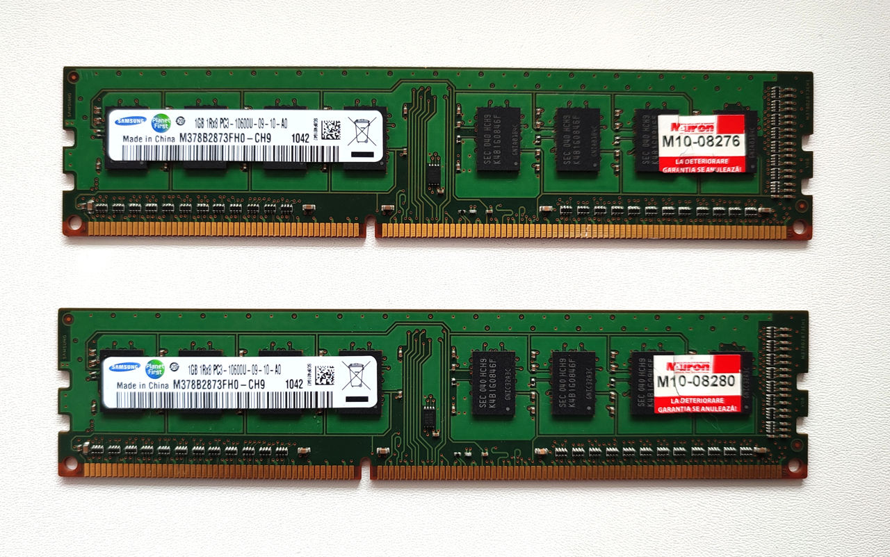 Оперативка DDR3 на 1gb для ПК