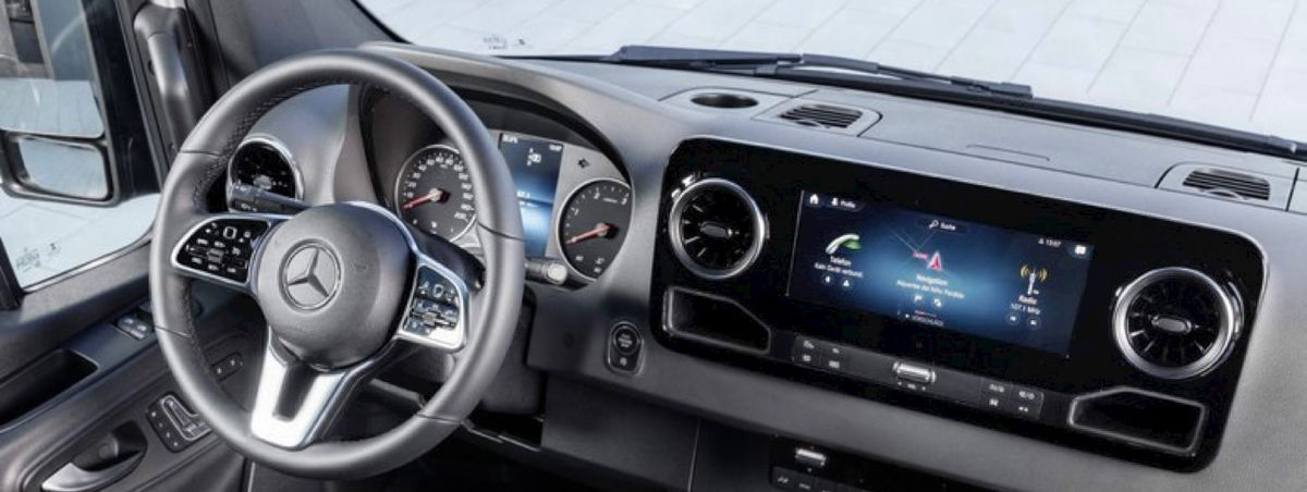 Navigatie originala Mercedes Benz Sprinter w907/w910 CarPlay foto 2