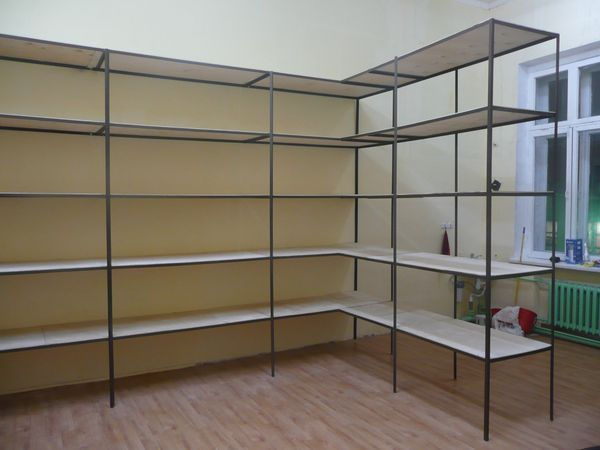 Стеллажи сварные металлические-изготовление.Raftuiri din metal foto 0