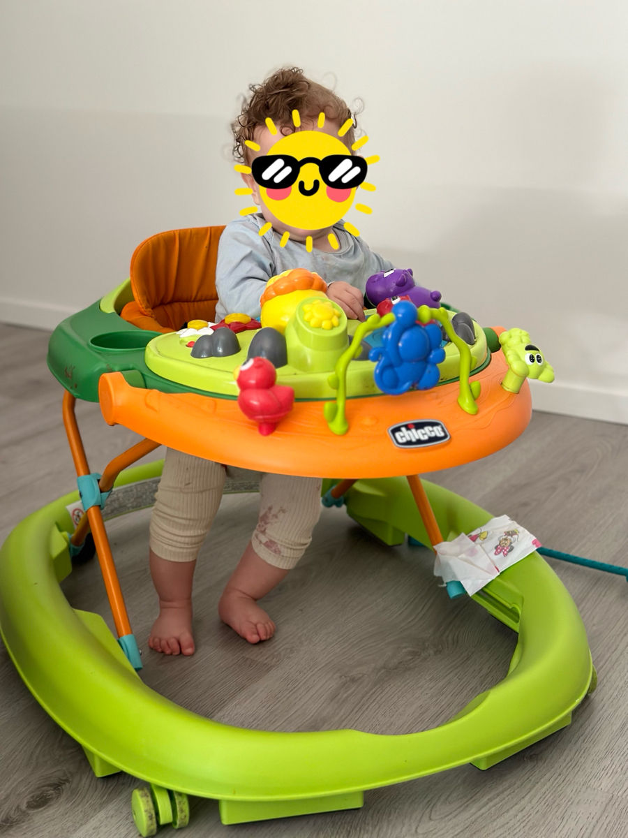 Premergator bebeluși Chicco Walky Talky foto 1