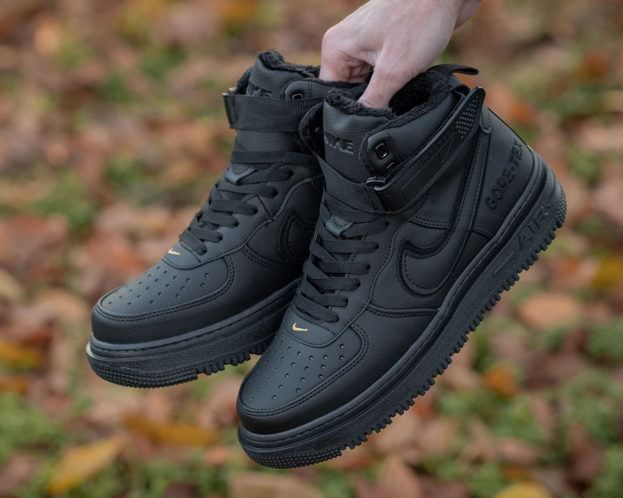 nike gore tex high black