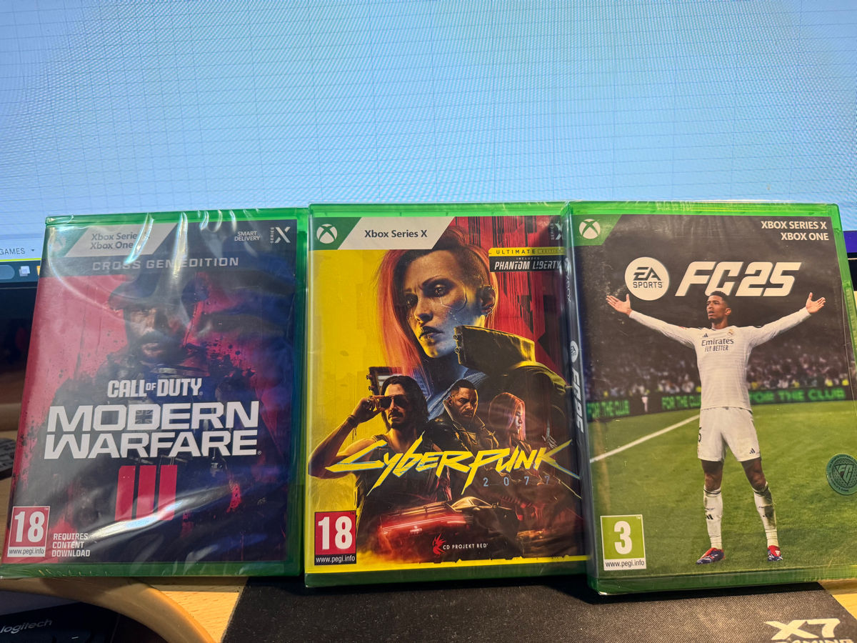 Jocuri, Игры Xbox one S/X, Series X, Fc 25, GTA 5,Cyberpunk 2077 и другие foto 0