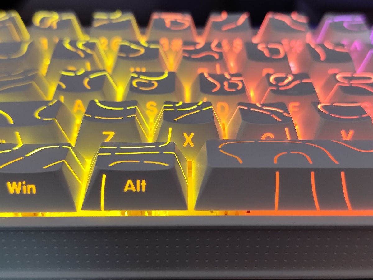 [Nou] Ajazz NK68 Tastatura Mecanică Hot-Swappable RGB (Switchuri Rosii) foto 14