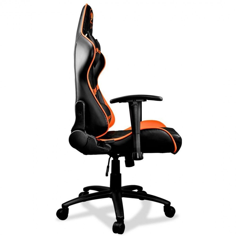 Gaming Chair Cougar Armor One Black/Orange, User Max Load Up To 120Kg / Height 145-180Cm foto 4