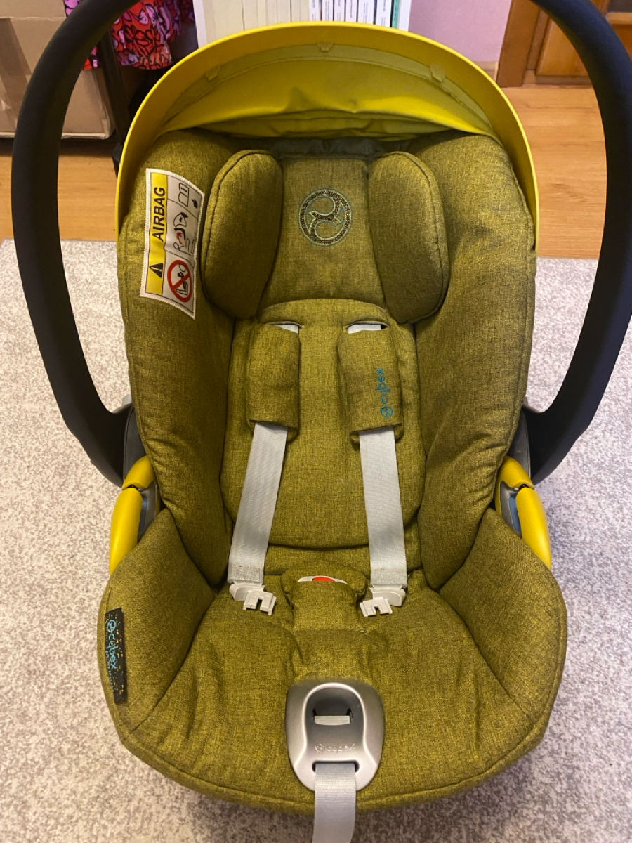 Cybex Cloud Z i-size Plus Mustard Yellow foto 1