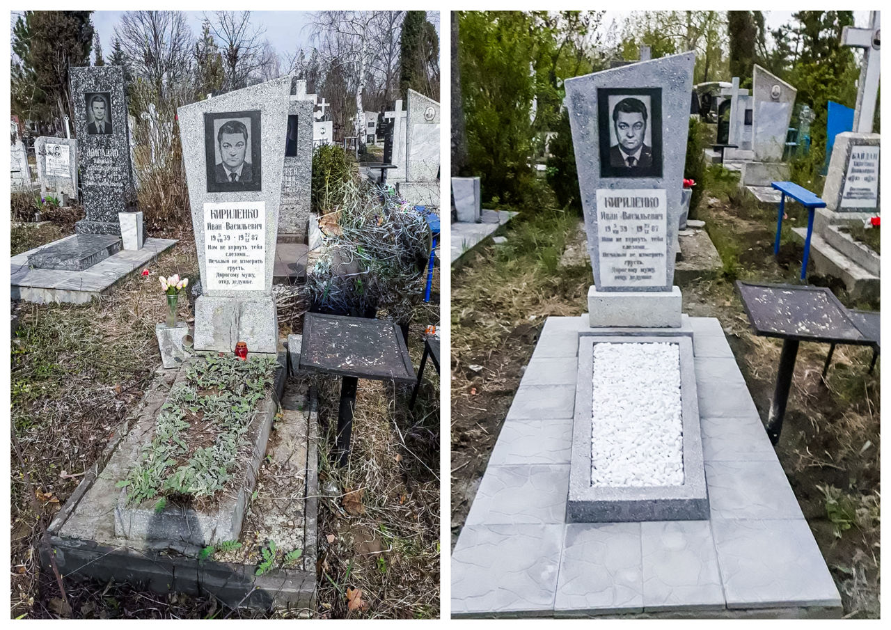 Restaurarea monumentelor din marmură: curățare chimică, șlefuire, lustruire, albire, regenerare foto 9