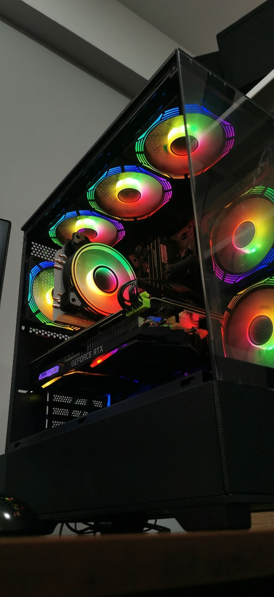 Gaming PC! i7 8700k rtx 2070 Msi GamingX 32Gb Ram foto 4