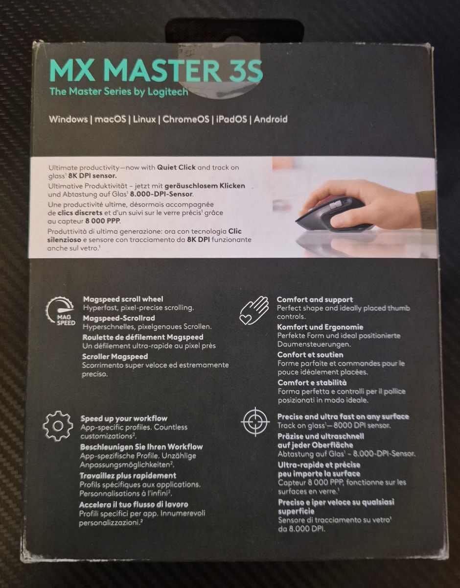 Logitech MX Master 3S foto 1