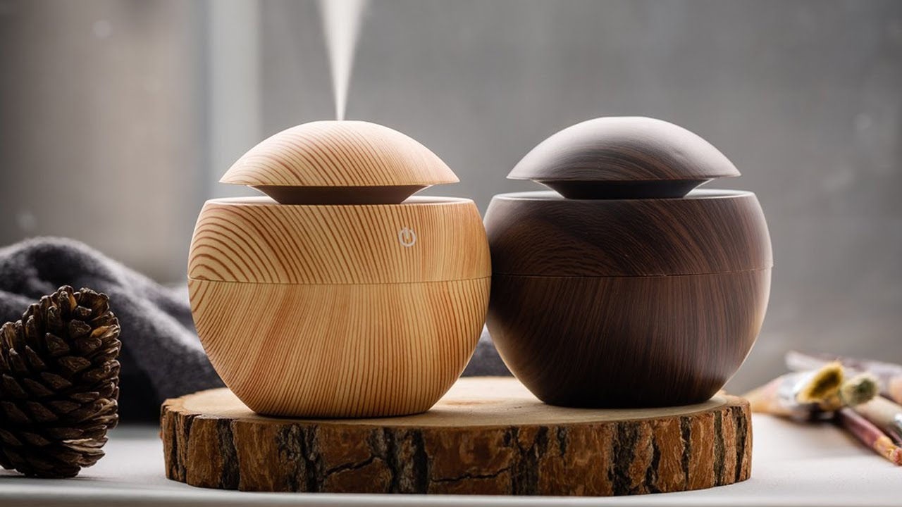 Umidificator de aer,aromaterapie,lampa de veghe Ультразвуковой увлажнитель воздуха с ароматераптей foto 5