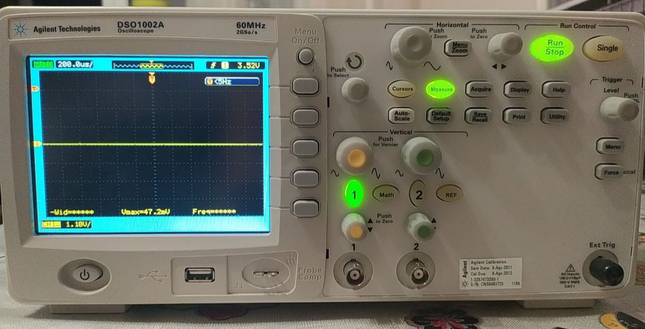 Осциллограф цифровой запоминающий Agilent (Keysight) DSO 1002A