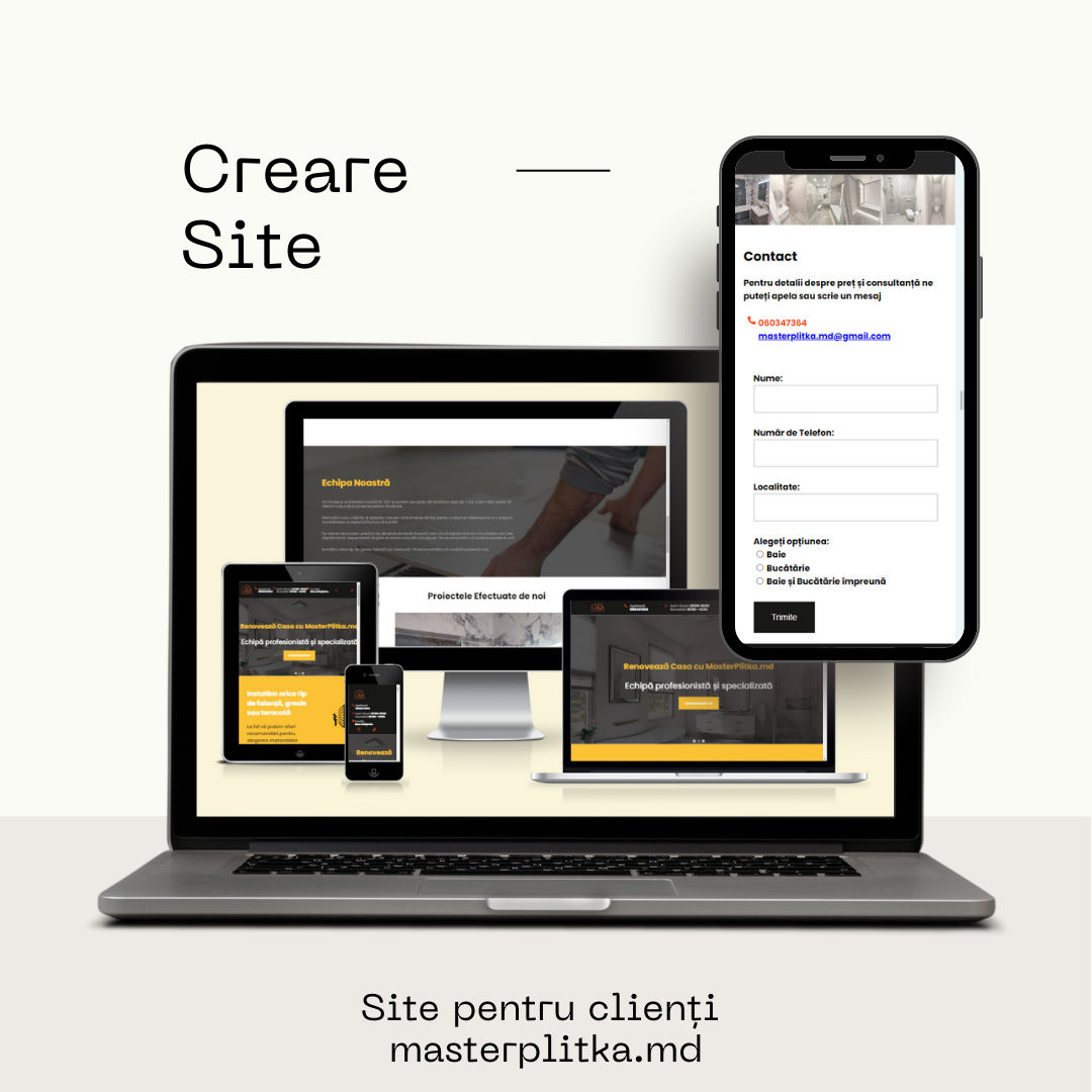 Creare site în Moldova - Factură pe companie foto 2