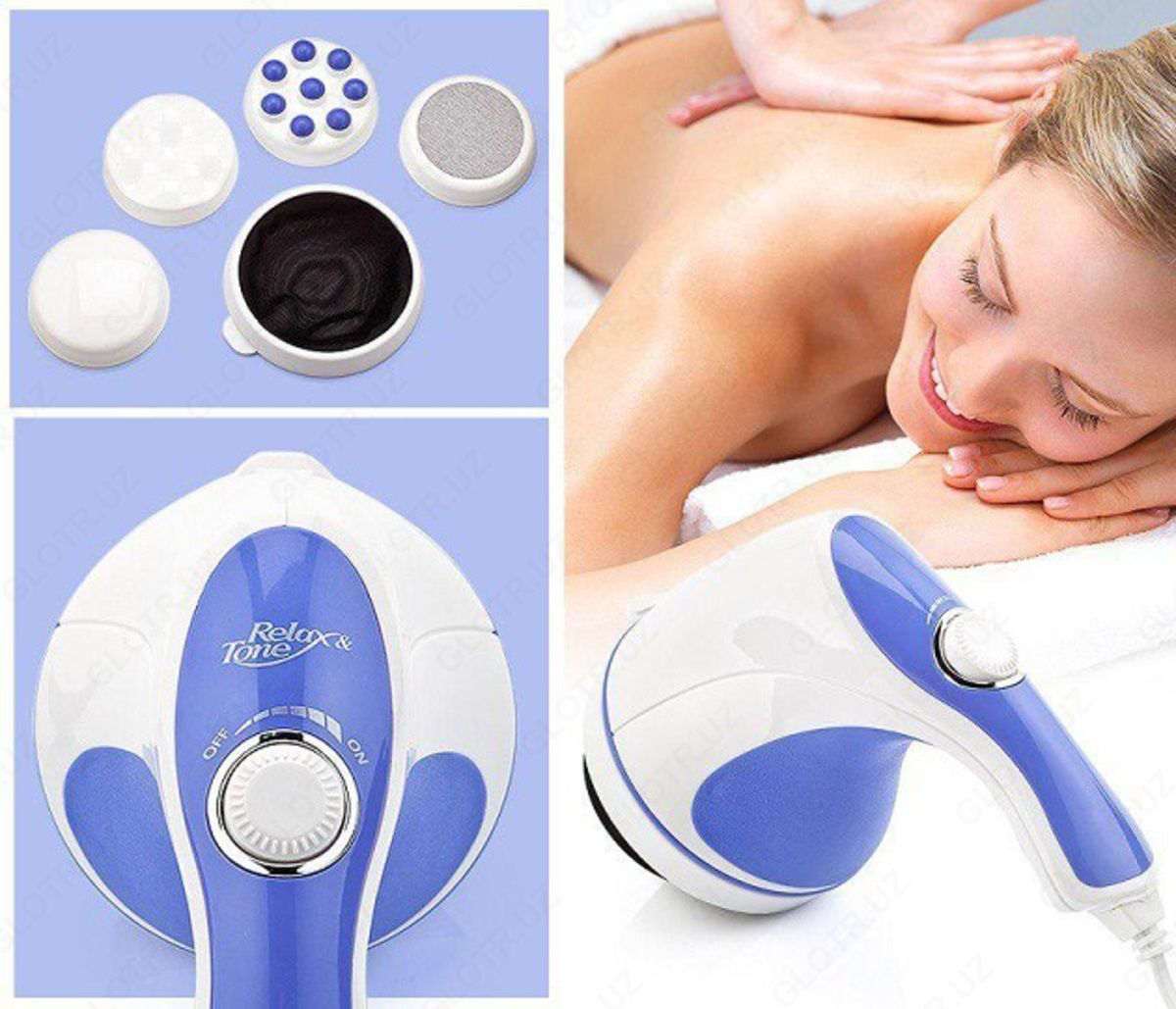 Релакс-массажер "Relax & Spin Tone". Комплексная тренировка тела без ...