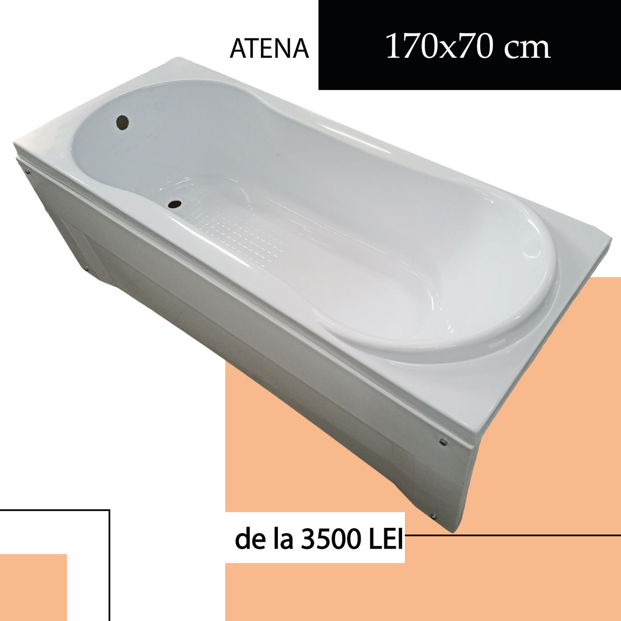 Cada pentru baie / acril - metal / în stoc peste 20 modele - avem reduceri - Ванна акриловая foto 5