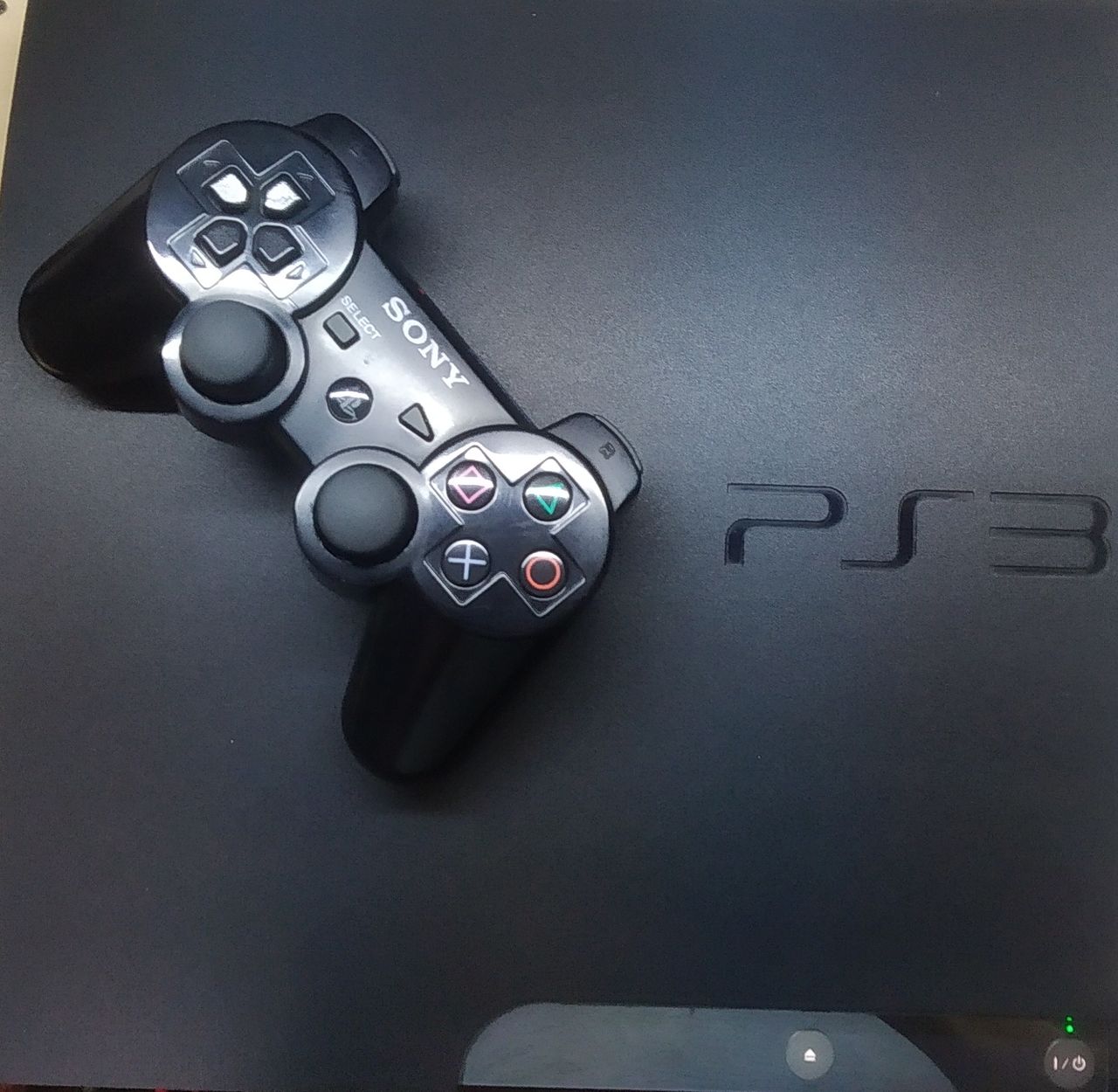 Продам Ps 3 Slim 120 Гб прошит + 13 игр