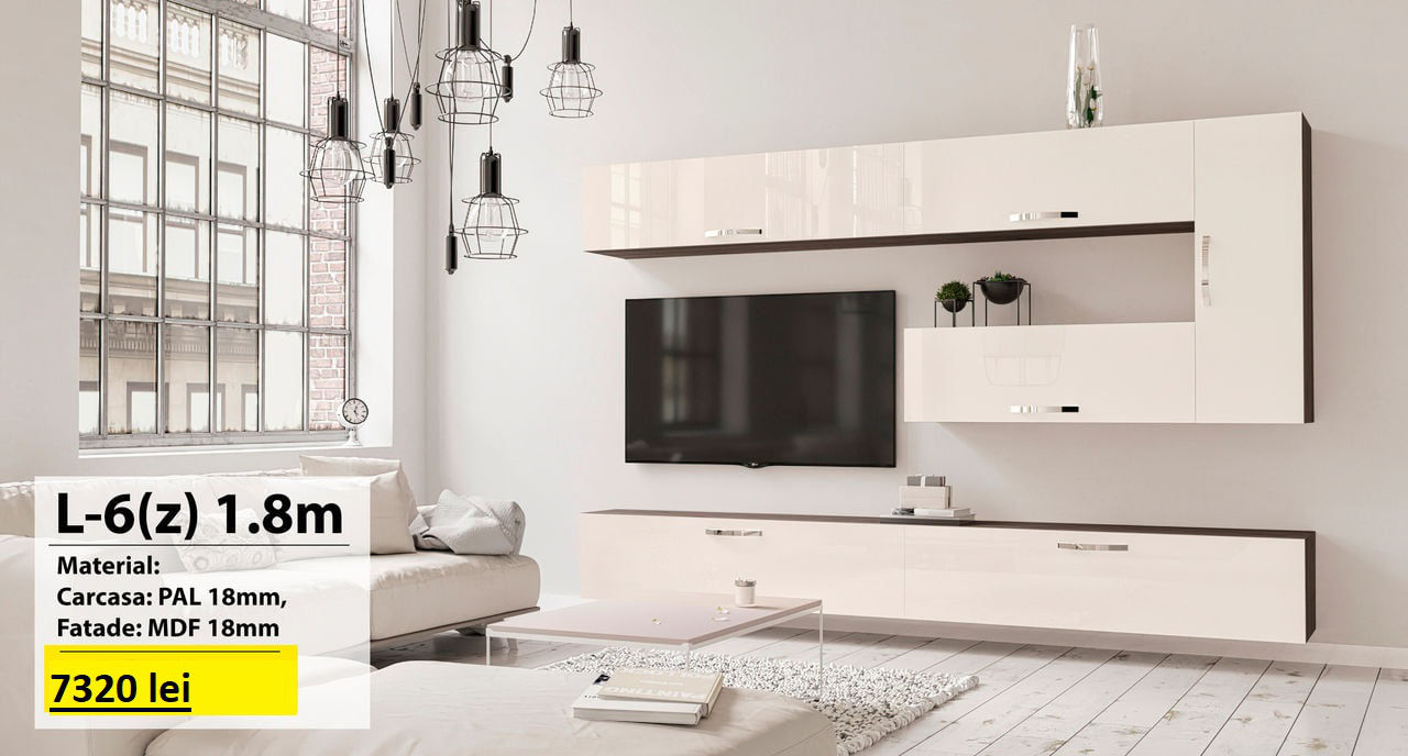 Credit.Mobila pentru living MDF luciu.Fabrica de mobila.Мебель для гостиной МДФ глянец.Меб-я фабрика foto 18