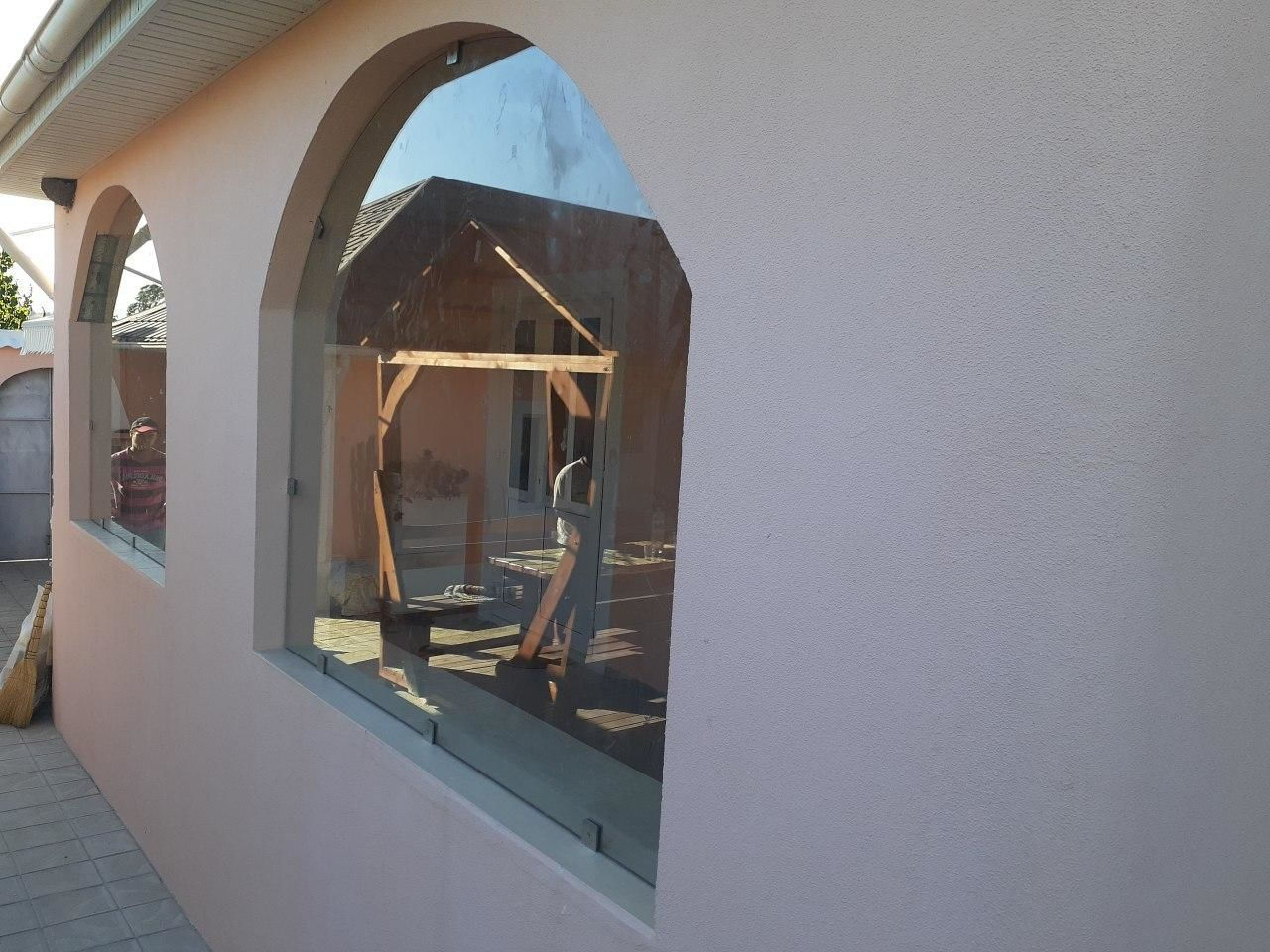 Sticlă călită la comandă, panouri fixe din sticla pentru terase ,balcoane фото 3