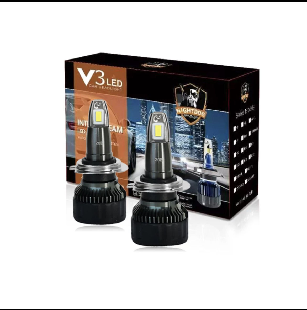 Led H7 H11 H4 HB4(9006) HB3(9005) foto 1