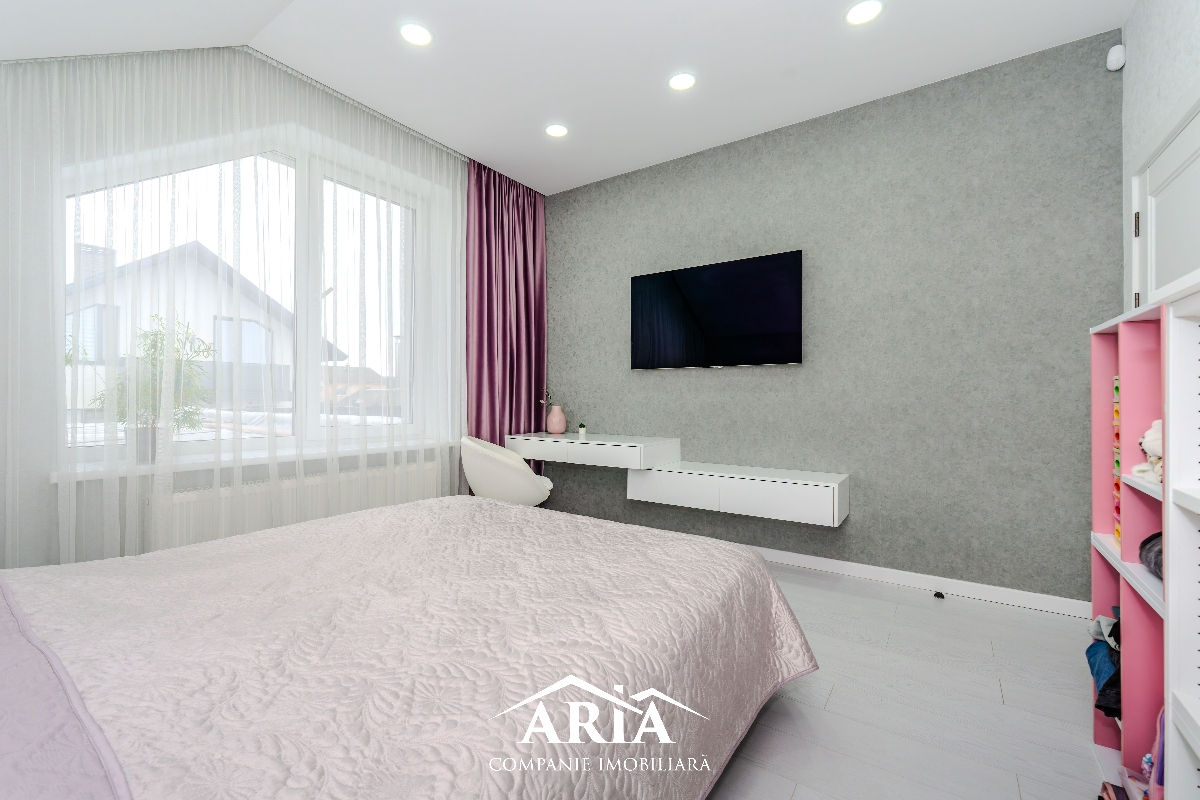 Vând casă, Tohatin, 4 ari, 3 dormitoare, SPA zonă, jacuzzi, bazin, beci, garaj foto 8