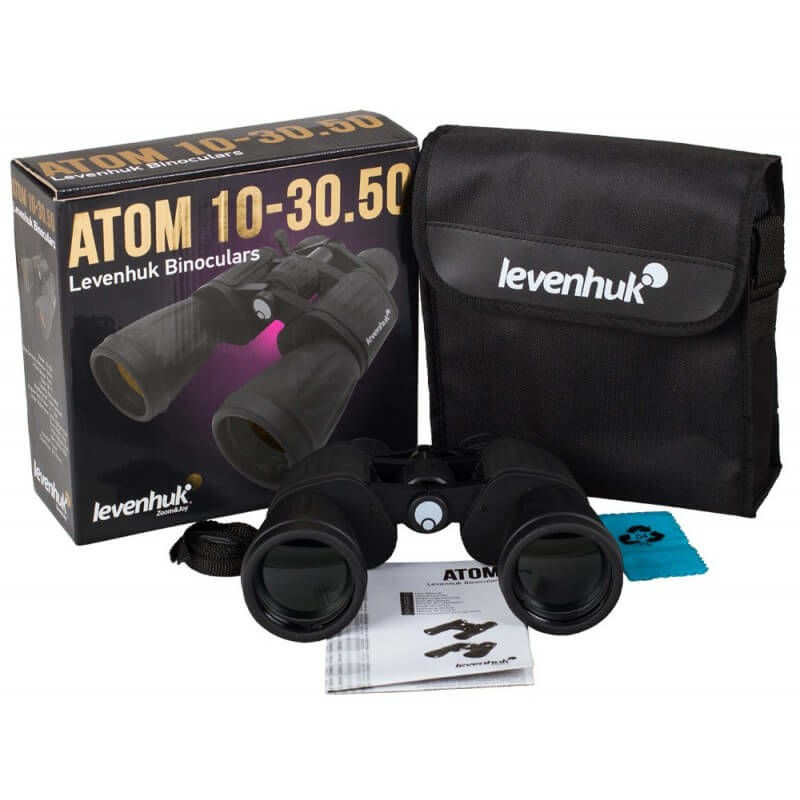 Бинокль Levenhuk Atom 10-30x50 фото 2