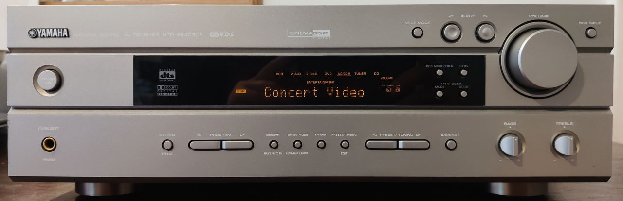 Yamaha HTR-5540RDS Как новый в идеальном состояний фото 7