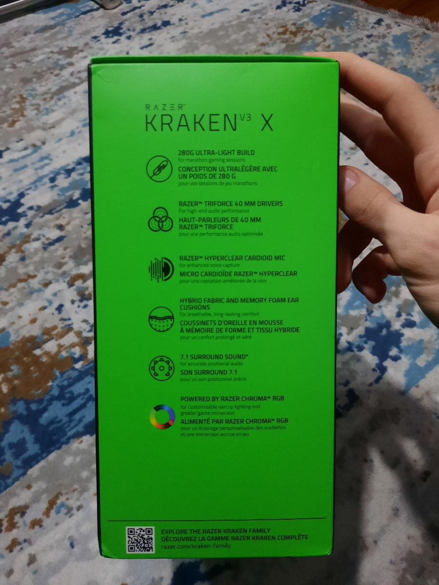 Căști Razer Kraken V3 X Sigilate foto 1