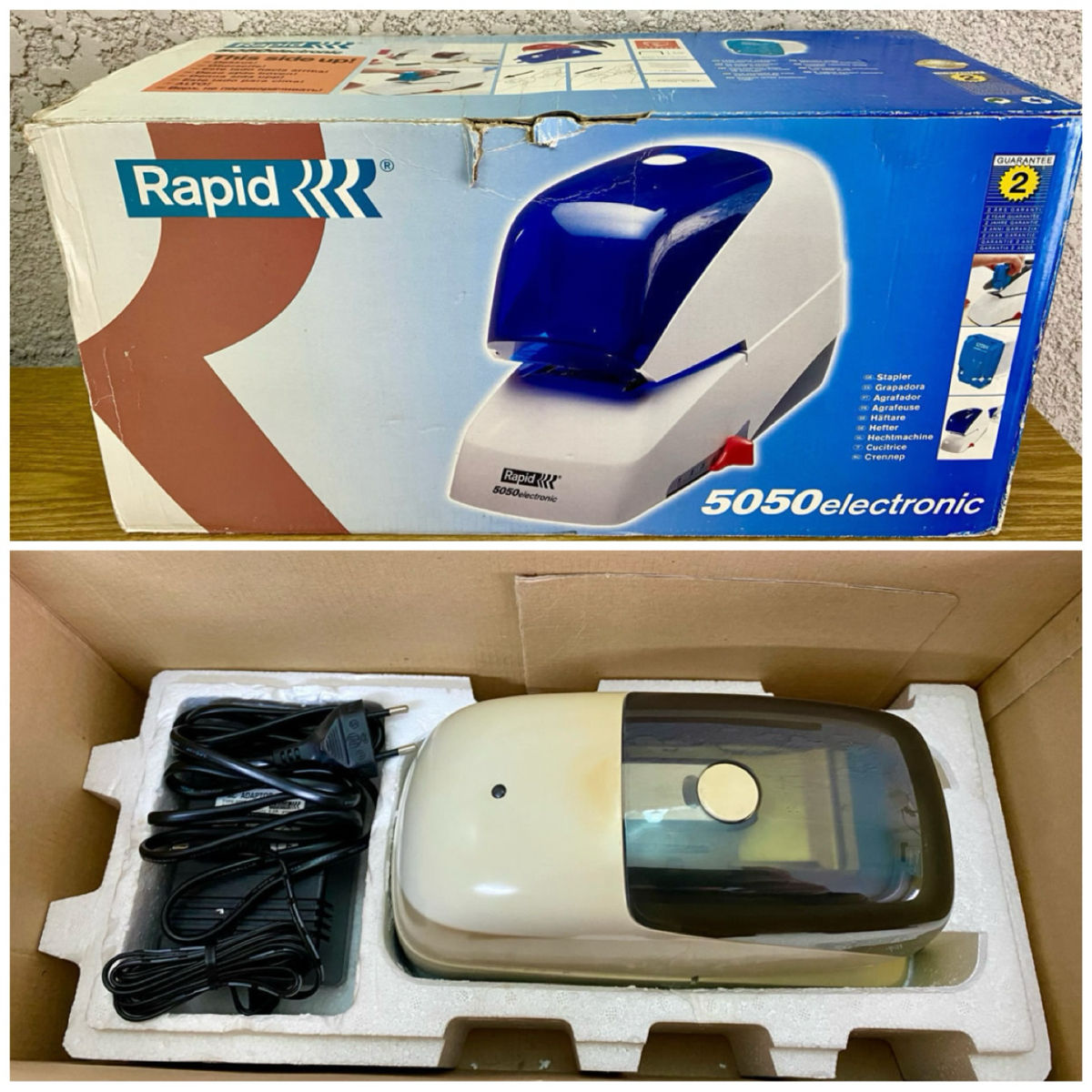 Professional Electric Stapler Rapid 5050e foto 0