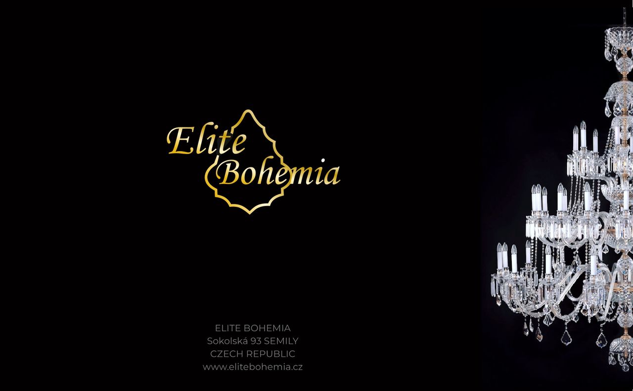 Lustre de cristal Elite Bohemia din Cehia foto 4