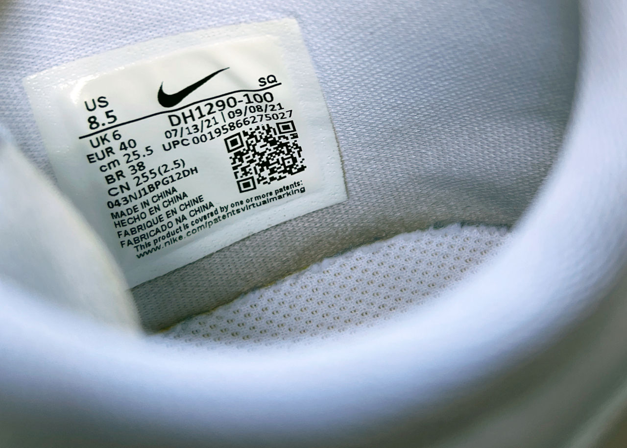 Nike Air Force 1 Low Fontanka Triple White. Размер 39. Оригинал. В идеальном состоянии. foto 9