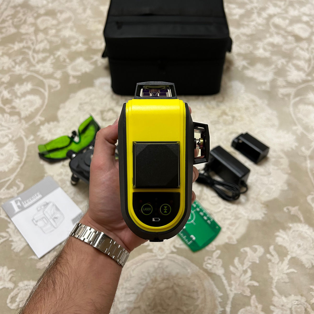 Laser Firecore F93T XG 3D 12 linii + tripod + acumulator + garantie + livrare gratis фото 8