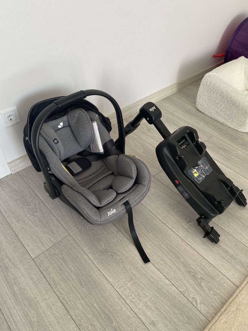 Scoica Joie Juva Classic Group 0+ Baby Car Seat cu Isofix