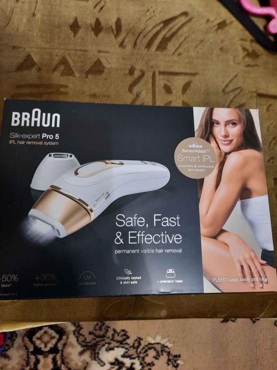 Vînd epilator laser braun
