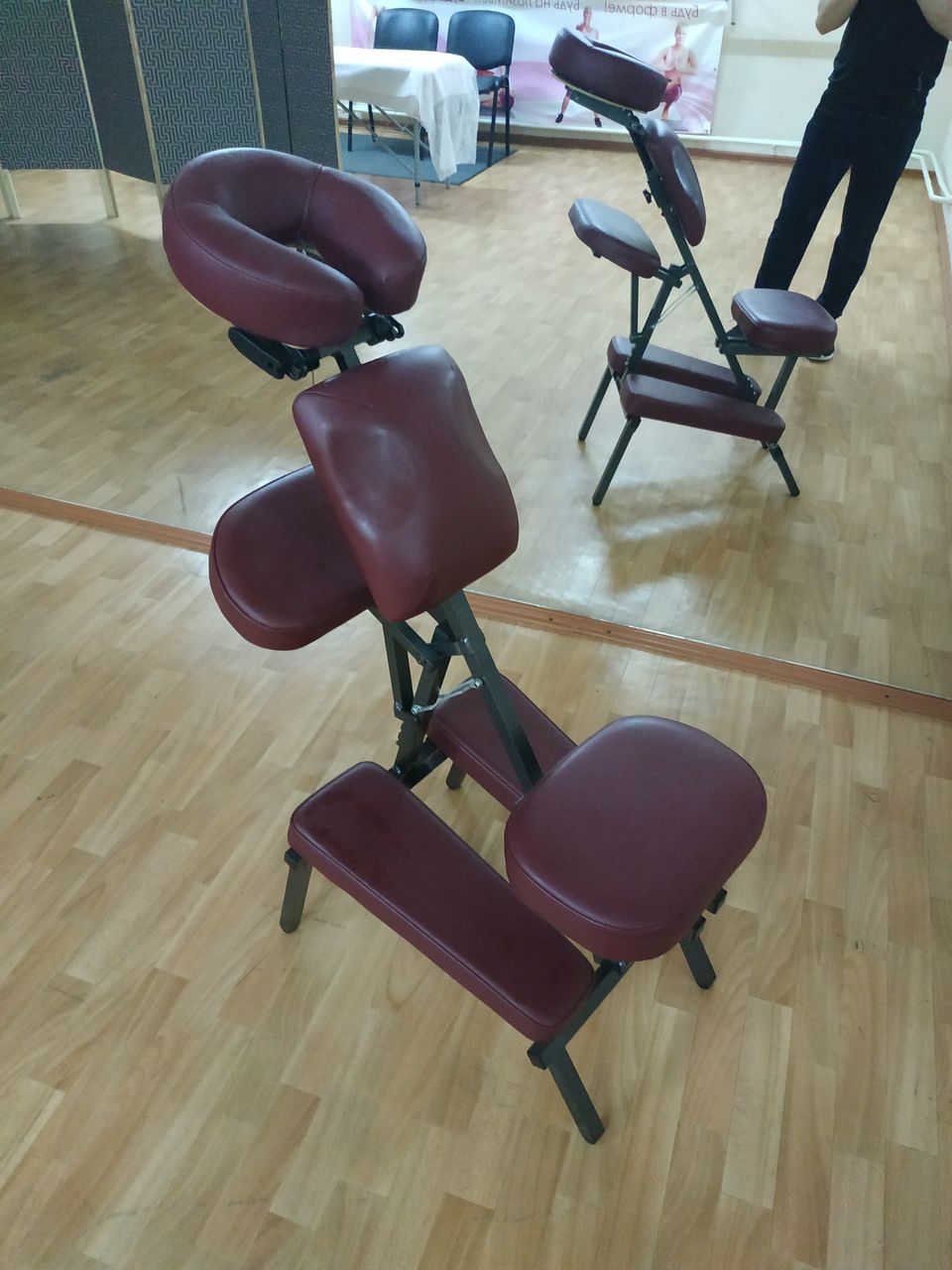 Портативный стул для массажа