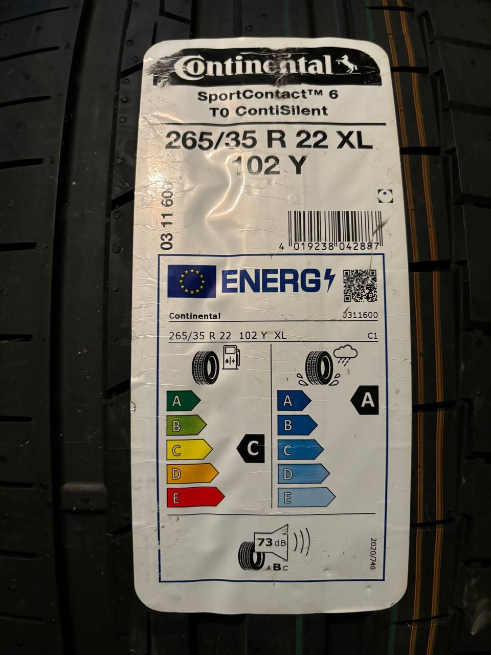 285/35 R22 -265/35 R22 Anvelope Continental foto 1