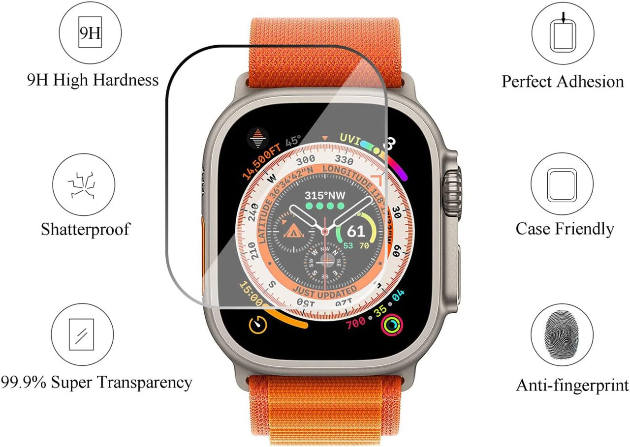 Защитная пленка Ailun для Apple Watch Ultra foto 1