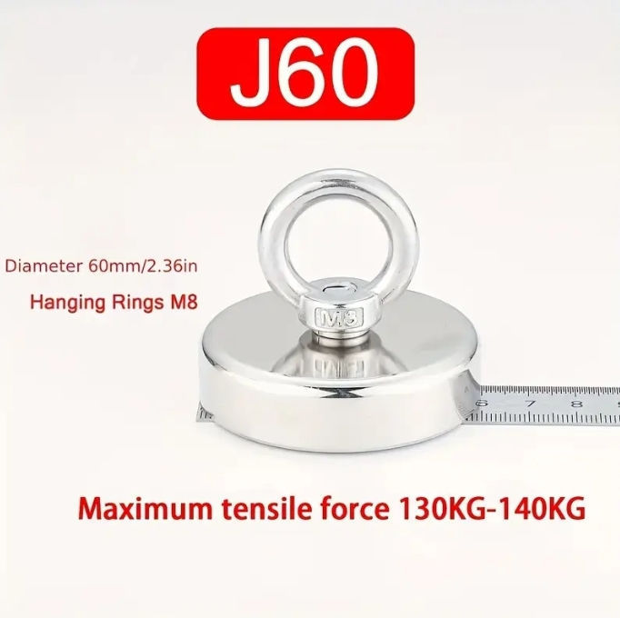 Magnet ce ridica greutati de pana la 130 kg foto 3