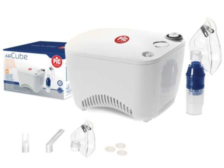 Inhalator Nebulizator AirCube cu compresor Italia Ингалятор Небулайзер ...