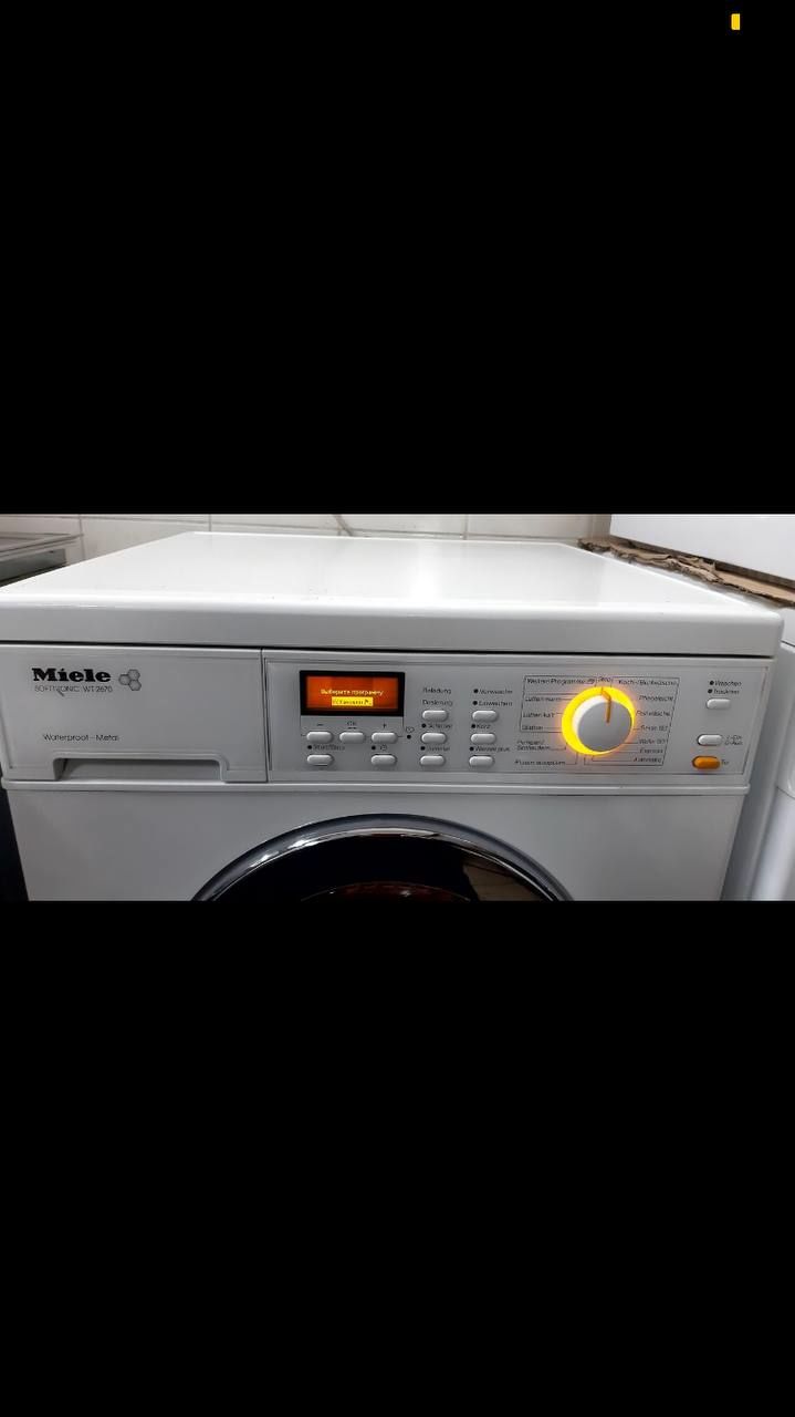 Стиральная машина Miele WT 2670 с сушкой 2в1, в идеальном состоянии