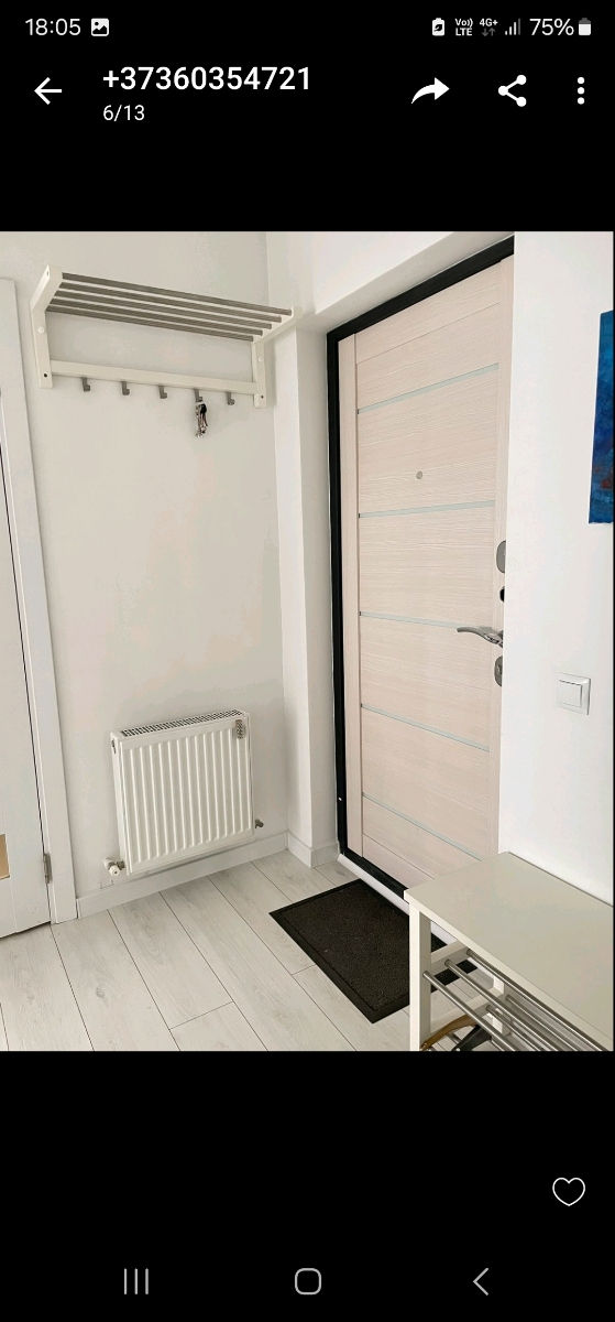 Apartament cu 1 cameră, 35 m², Centru, Chișinău foto 2