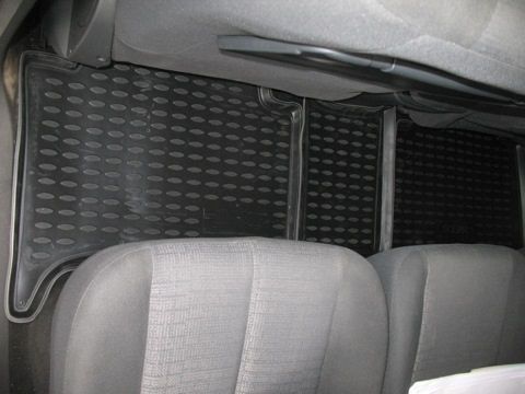 RENAULT Scenic 2, 2003-2009. Covorase din poliuretan pentru interior. foto 1