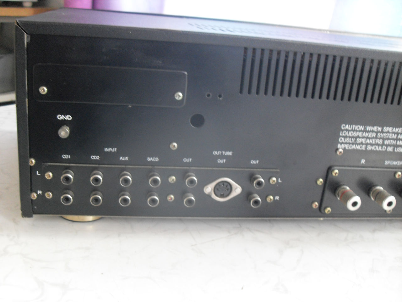 Усилитель ультралинейный и аутентичный JBN.